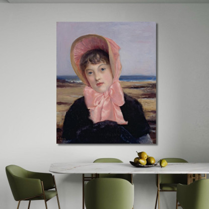 Il Capeline Rosa Jacques-Émile Blanche jeb15 quadro stampato su tela