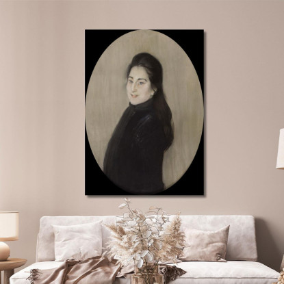 La Marchesa Di Casa-Fuerte Jacques-Émile Blanche jeb17 quadro stampato su tela