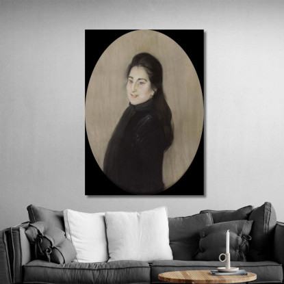 La Marchesa Di Casa-Fuerte Jacques-Émile Blanche jeb17 quadro stampato su tela