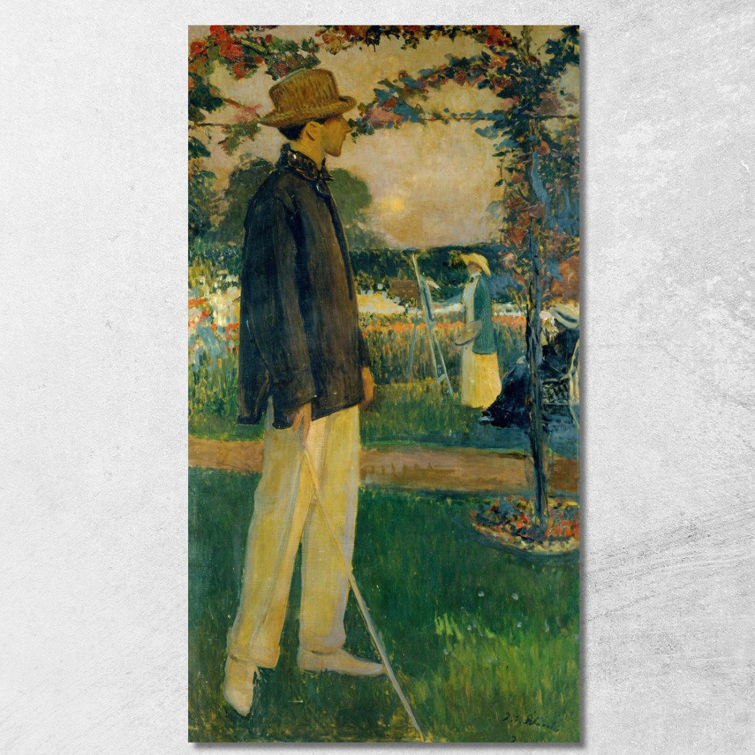 Ritratto Di Jean Cocteau Jacques-Émile Blanche jeb29 quadro stampato su tela