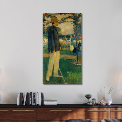Ritratto Di Jean Cocteau Jacques-Émile Blanche jeb29 quadro stampato su tela