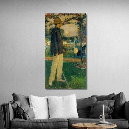 Ritratto Di Jean Cocteau Jacques-Émile Blanche jeb29 quadro stampato su tela