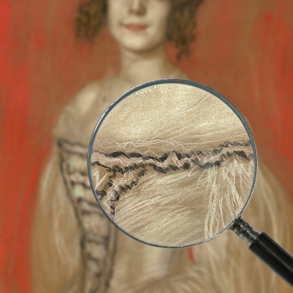 Olga Lindpaintner Franz von Stuck fvs63 quadro stampato su tela