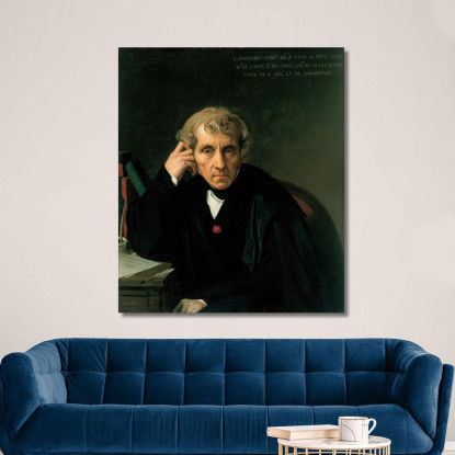 Luigi Cherubini Jean Auguste Dominique Ingres jad18 quadro stampato su tela