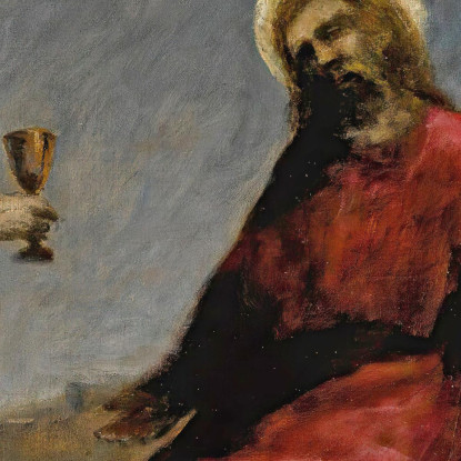 Cristo Nell'Orto Degli Ulivi Jean-Baptiste-Camille Corot jbc118 quadro stampato su tela