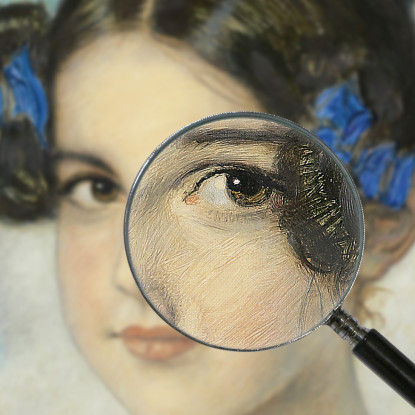 Figlia Maria Franz von Stuck fvs100 quadro stampato su tela