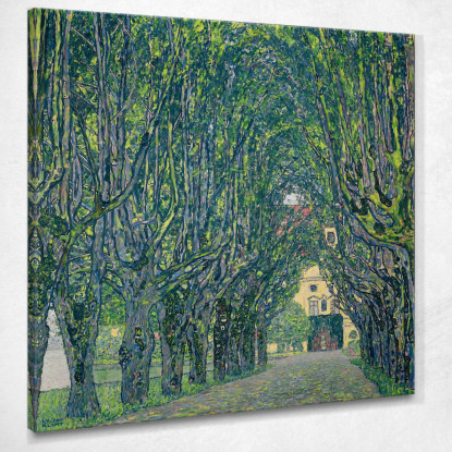 Vicolo Nel Parco Di Schloss Kammer Gustav Klimt kg4 quadro stampato su tela