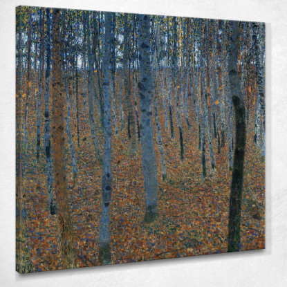 Bosco Di Faggi Gustav Klimt kg7 quadro stampato su tela