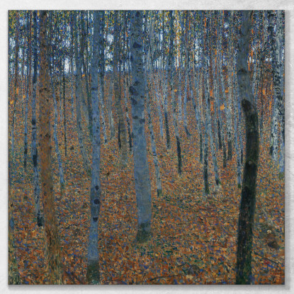 Bosco Di Faggi Gustav Klimt kg7 quadro stampato su tela