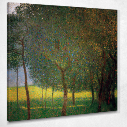 Alberi Da Frutta Gustav Klimt kg15 quadro stampato su tela