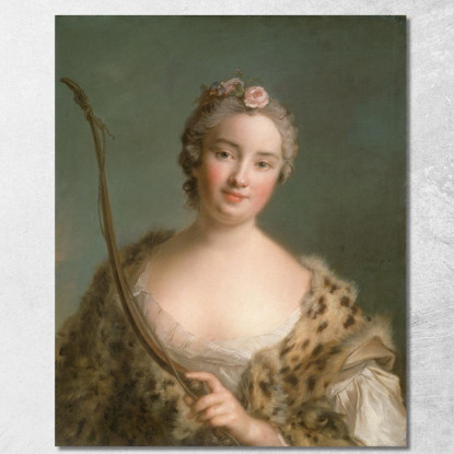 Charlotte Fredrika Sparre Jean-Marc Nattier jmn3 quadro stampato su tela