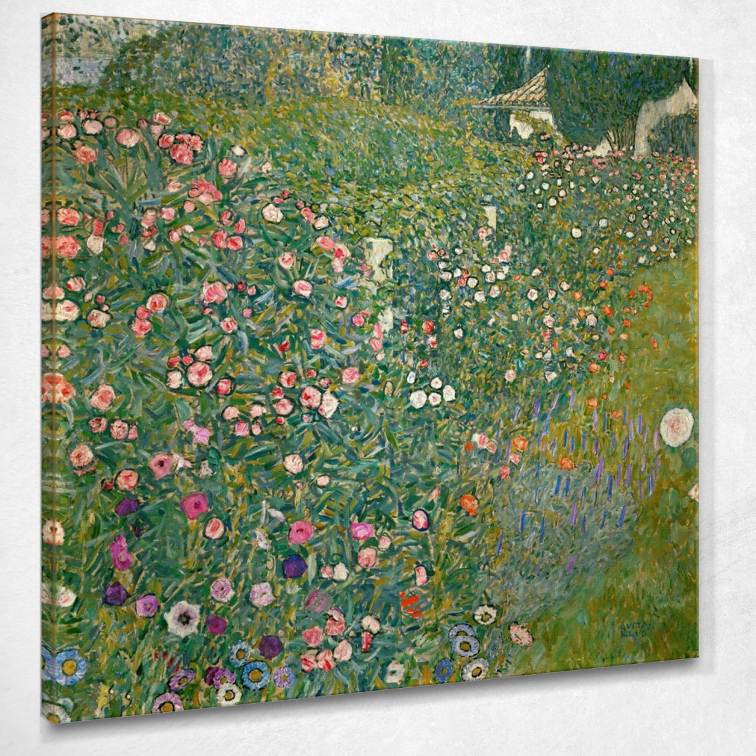 Paesaggio Di Un Giardino Italiano Gustav Klimt kg23 quadro stampato su tela