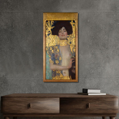 Giuditta I 1901 Gustav Klimt kg25 quadro stampato su tela