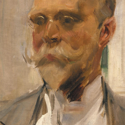 Ritratto Di Charles M. Kurtz Joaquín Sorolla jsr81 quadro stampato su tela