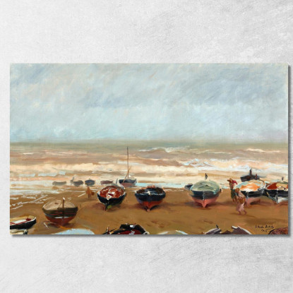 Tarde Tormentosa Pomeriggio Tempestoso Joaquín Sorolla jsr104 quadro stampato su tela