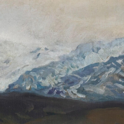 La Sierra Di Guadarrama Joaquín Sorolla jsr111 quadro stampato su tela
