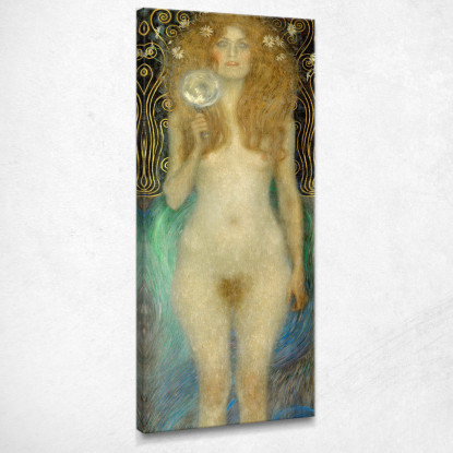 La Nuda Verità Gustav Klimt kg40 quadro stampato su tela