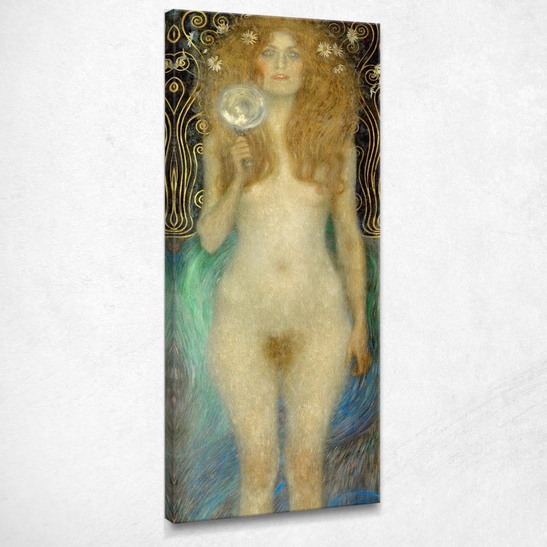 La Nuda Verità Gustav Klimt kg40 quadro stampato su tela