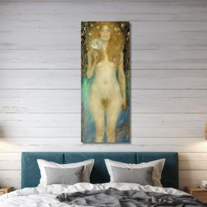 La Nuda Verità Gustav Klimt kg40 quadro stampato su tela