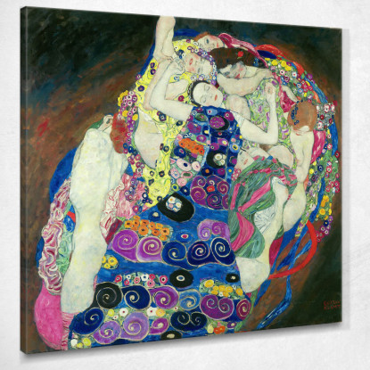 La Vergine Gustav Klimt kg41 quadro stampato su tela