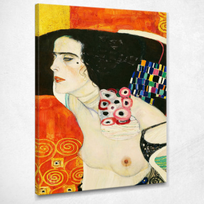 Giuditta Ii Frammento Gustav Klimt kg47 quadro stampato su tela