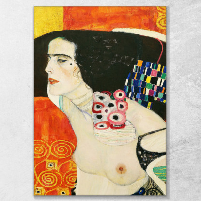 Giuditta Ii Frammento Gustav Klimt kg47 quadro stampato su tela