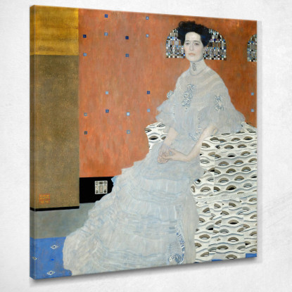 Ritratto Di Fritza Riedler Gustav Klimt kg48 quadro stampato su tela