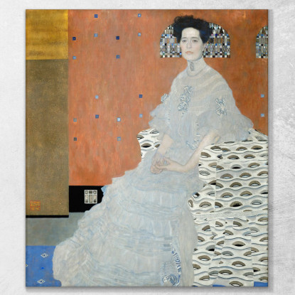 Ritratto Di Fritza Riedler Gustav Klimt kg48 quadro stampato su tela