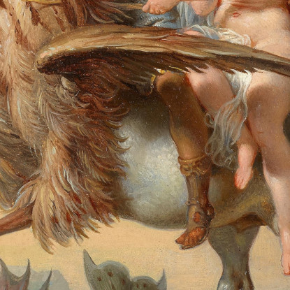 Rüdiger E Angelica Johann Peter Krafft jpk48 quadro stampato su tela