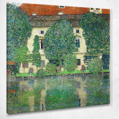 Castello Kammer Sull'Attersee Gustav Klimt kg55 quadro stampato su tela