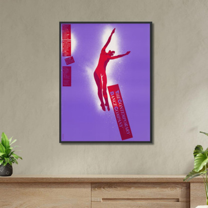 La Compagnia Di Danza Contemporanea Lanny Sommese lsm24 quadro stampato su tela