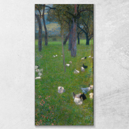 Dopo La Pioggia Gustav Klimt kg58 quadro stampato su tela