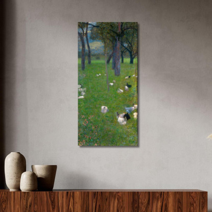 Dopo La Pioggia Gustav Klimt kg58 quadro stampato su tela