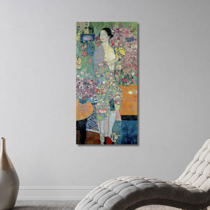 La Ballerina Gustav Klimt kg60 quadro stampato su tela