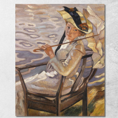 Alla Luce Del Sole Leo Putz lpz22 quadro stampato su tela