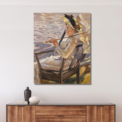 Alla Luce Del Sole Leo Putz lpz22 quadro stampato su tela
