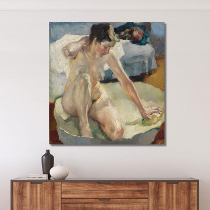 Nella Vasca Da Bagno Ii Leo Putz lpz23 quadro stampato su tela