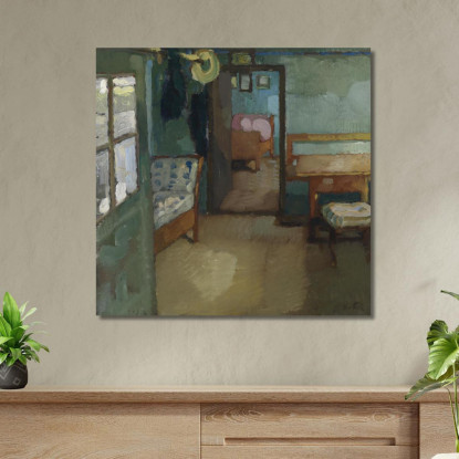 Interno Leo Putz lpz25 quadro stampato su tela