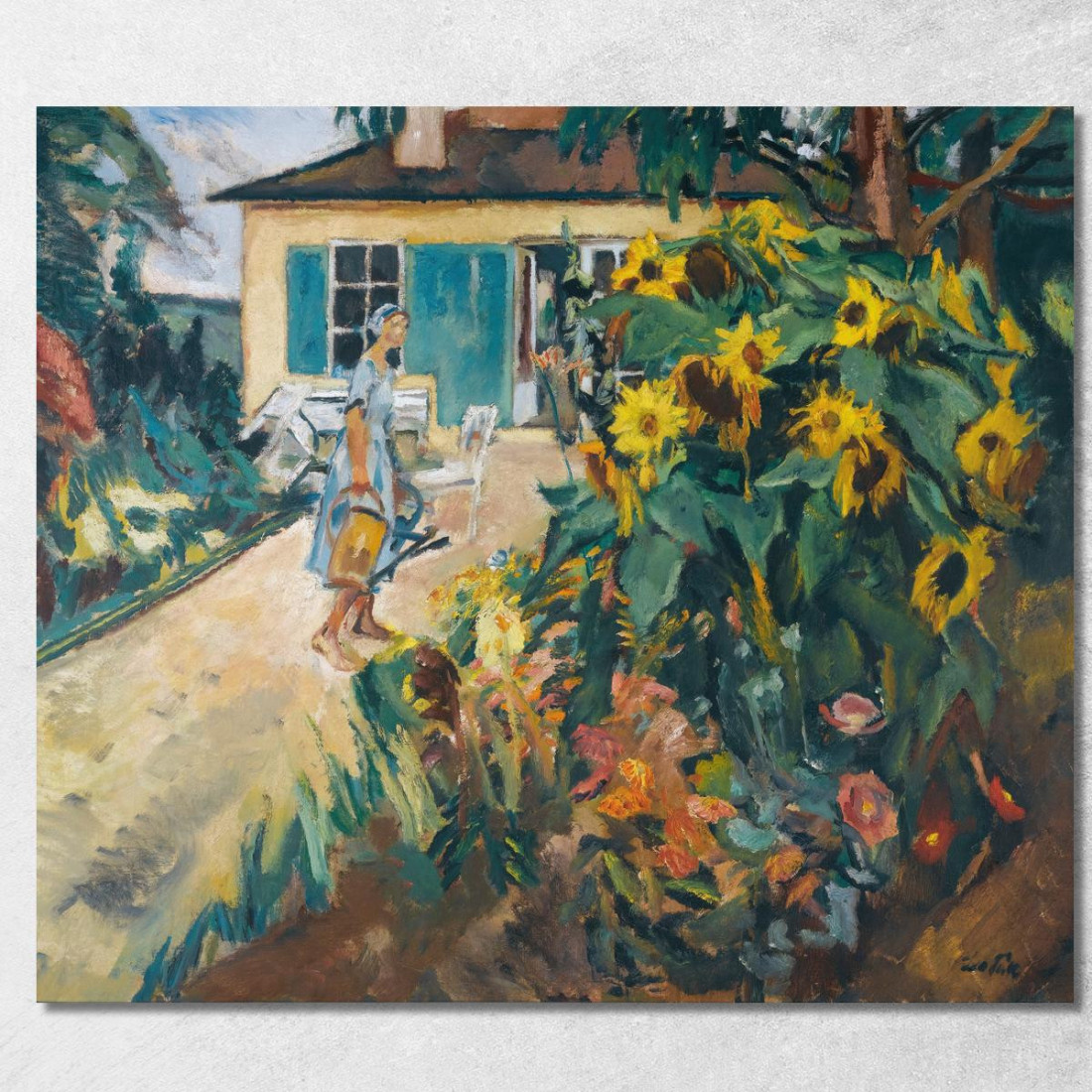 Il Mio Giardino Il Mio Giardino Leo Putz lpz35 quadro stampato su tela