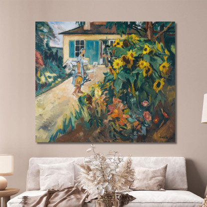 Il Mio Giardino Il Mio Giardino Leo Putz lpz35 quadro stampato su tela