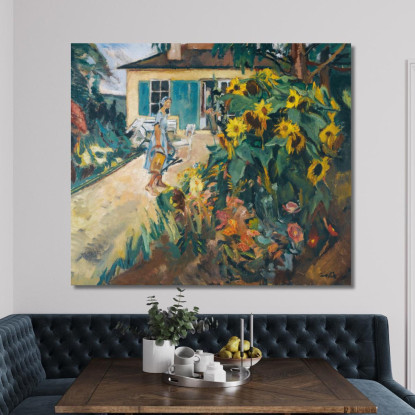 Il Mio Giardino Il Mio Giardino Leo Putz lpz35 quadro stampato su tela