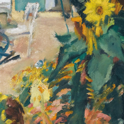 Il Mio Giardino Il Mio Giardino Leo Putz lpz35 quadro stampato su tela