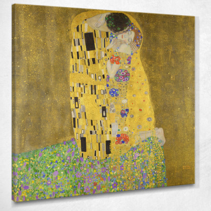 Il Bacio Gustav Klimt kg64 quadro stampato su tela