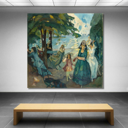 Regata 2 Leo Putz lpz43 quadro stampato su tela