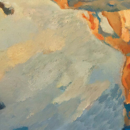 Reigen La Danza Leo Putz lpz44 quadro stampato su tela