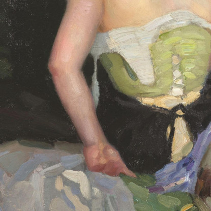 Di Nuovo Nudo Leo Putz lpz47 quadro stampato su tela