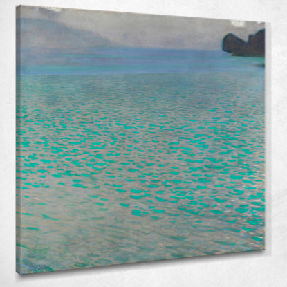 Il Lago Attersee Gustav Klimt kg65 quadro stampato su tela