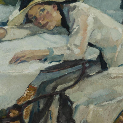 Estate Hartmannsberg Leo Putz lpz53 quadro stampato su tela