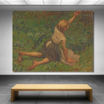 Studio Di Cenerentola Leo Putz lpz54 quadro stampato su tela