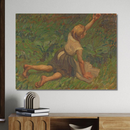 Studio Di Cenerentola Leo Putz lpz54 quadro stampato su tela